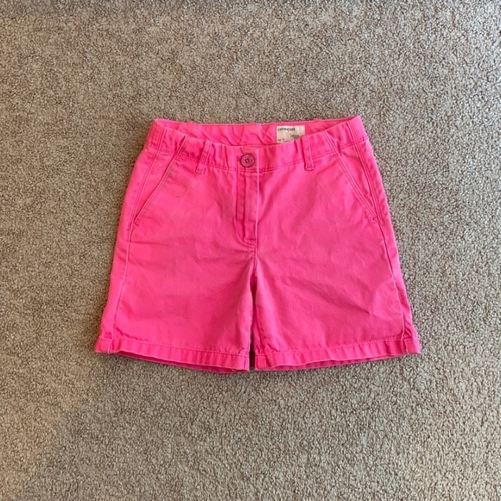 Crewcuts Size 8 Bright Pink Cotton Shorts